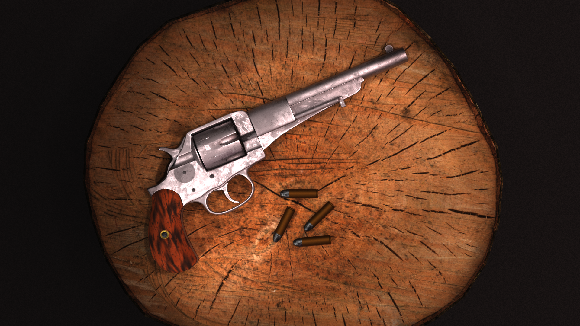 Winchester 1883 Prototype Revolver